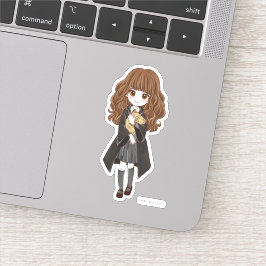 Pegatina Acuarela mágica Hermione Granger