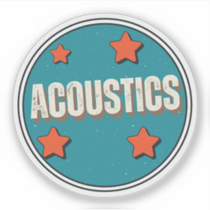 Pegatina Acústica