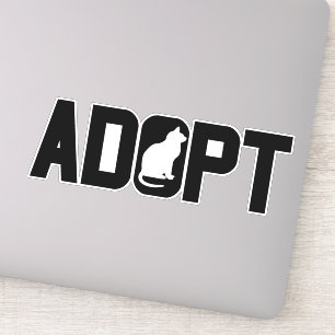 Pegatina Adoptar mascotas