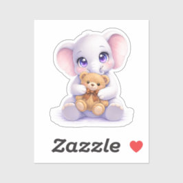 Pegatina Adorable Kawaii Animal Sticker