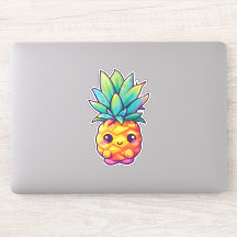 Adorable Kawaii Pineapple | Fruta feliz