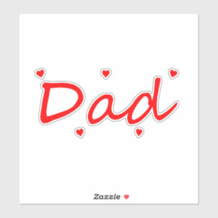 Pegatina Adorable Papá