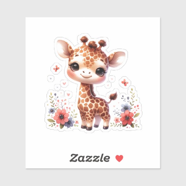 Pegatina Adorable para Niños (Hoja)