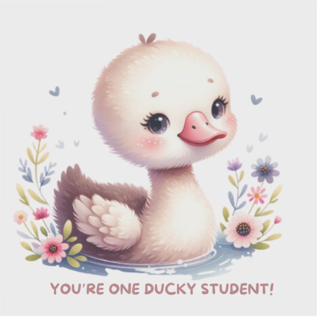 Pegatina Adorable para Niños (Anverso)