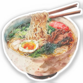 Pegatina Adorables Stickers Mini de Ramen y Sopa