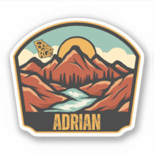 Pegatina Adrian, Georgia