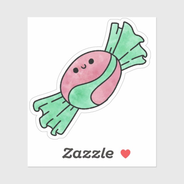 Pegatina Adulto dulce (Hoja)