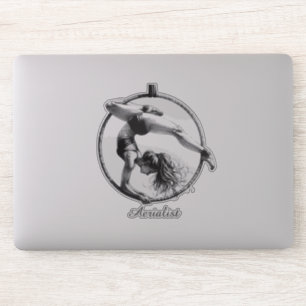 Pegatina Aerialista Hoop Lyra