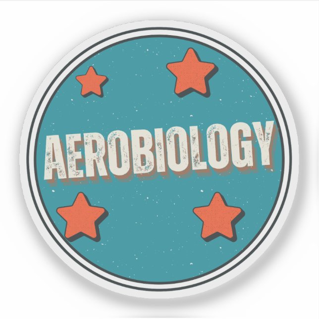Pegatina Aerobiología (Anverso)