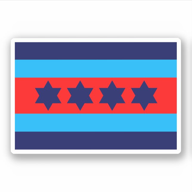 Pegatina Aerolínea australiana (Anverso)