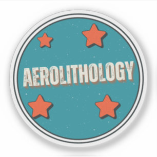 Pegatina Aerolitología