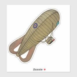 Pegatina Aeronaves con globos de observación