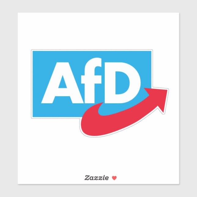Pegatina AfD: Alternativa para Deutschland (Hoja)