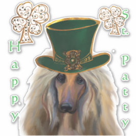PEGATINA AFGHAN HOUND