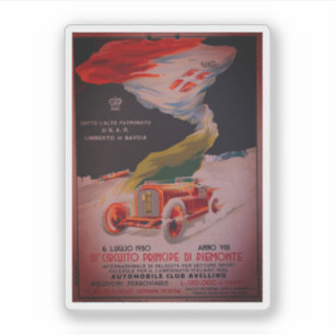 Pegatina Afiche de la época de 1930