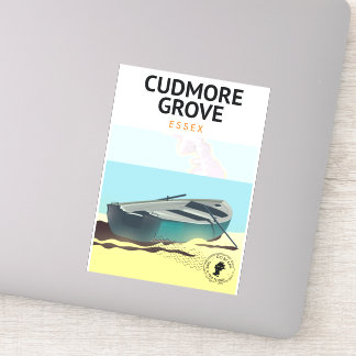 Pegatina Afiche de viaje de Cudmore Grove Essex