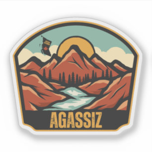 Pegatina Agassiz, Columbia Británica