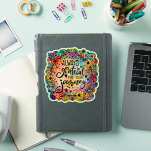 Pegatina Agradecimiento por tu inespiritualidad de diversió