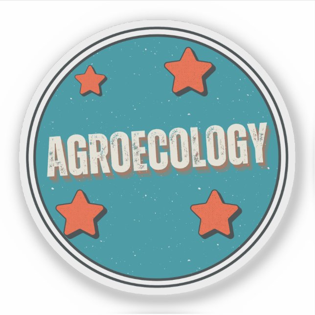 Pegatina Agroecología (Anverso)