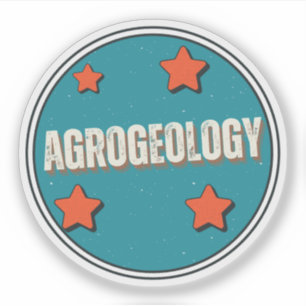 Pegatina Agrogeología