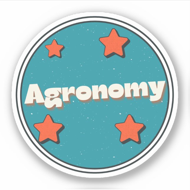 Pegatina Agronomía (Anverso)