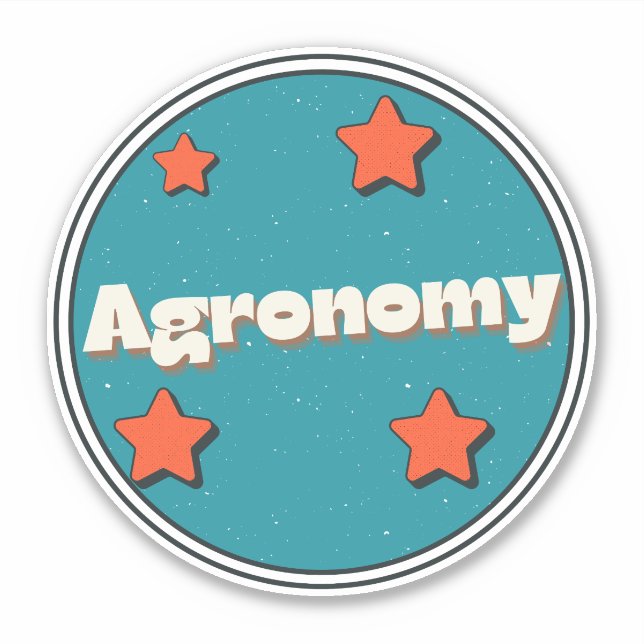 Pegatina Agronomía (Anverso)