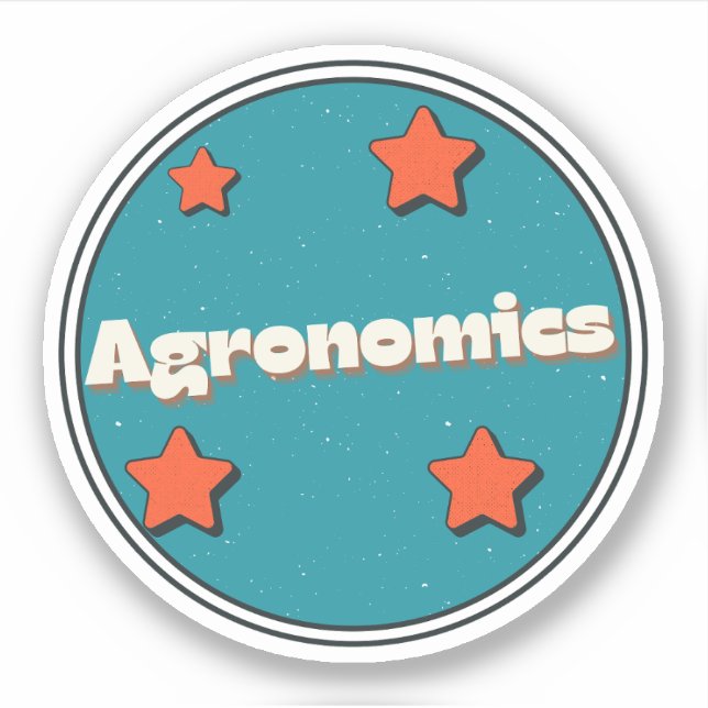 Pegatina Agronomía (Anverso)