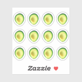 Pegatina Aguacate Mania 4Marcia