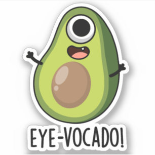 Pegatina Aguacate Pun