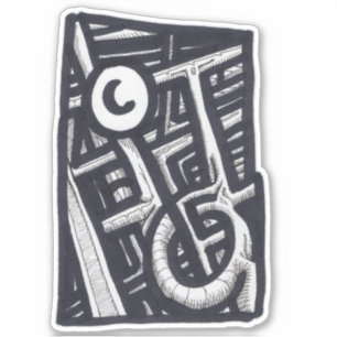 Pegatina ¿Agujero en uno?