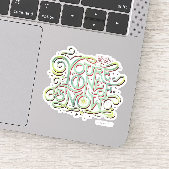 Pegatina Ahora eres uno de nosotros, Green Graphic (Detalle)