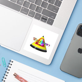 Pegatina ¿Ahora qué?