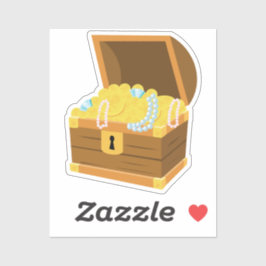 Pegatina ¡Ahoy! Fiesta de cumpleaños de Pirate Boy