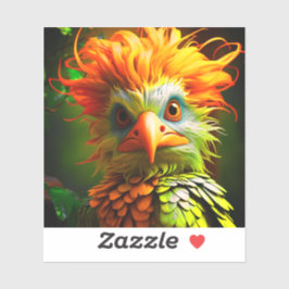 Pegatina Ai Artsy Bird