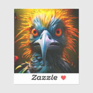 Pegatina Ai Artsy Bird