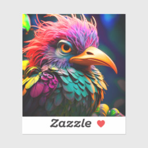 Pegatina Ai Artsy Bird