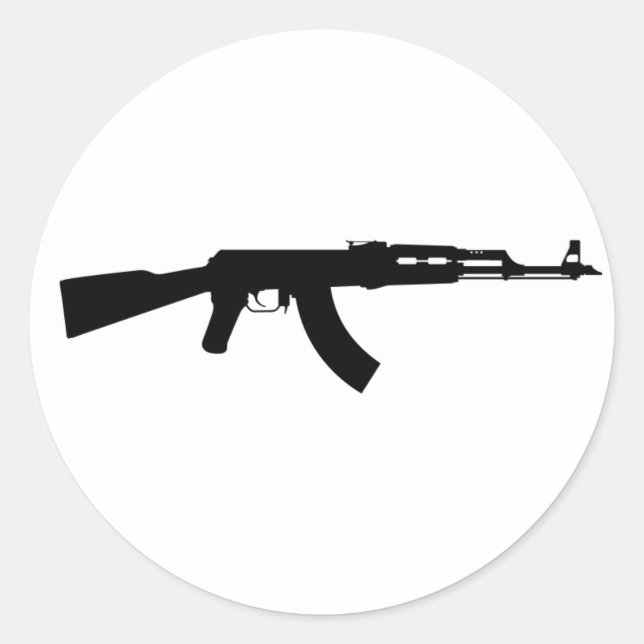 Pegatina AK-47 (Anverso)