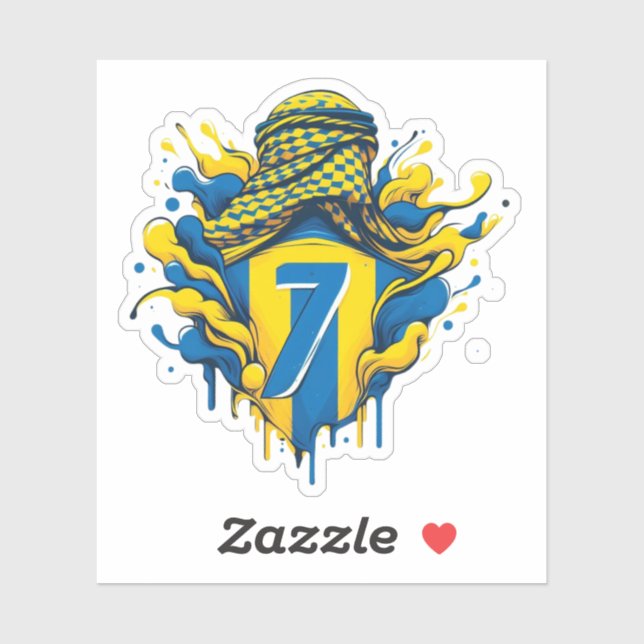 PEGATINA AL NASSR FOOTBALL (Hoja)