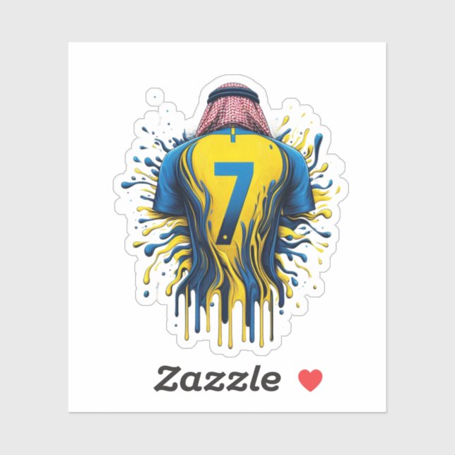 PEGATINA AL NASSR FOOTBALL (Hoja)