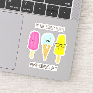 Pegatina Al Pop más Cooler - Día del Padre