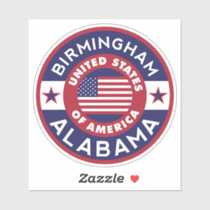 Pegatina Alabama, BIRMINGHAM