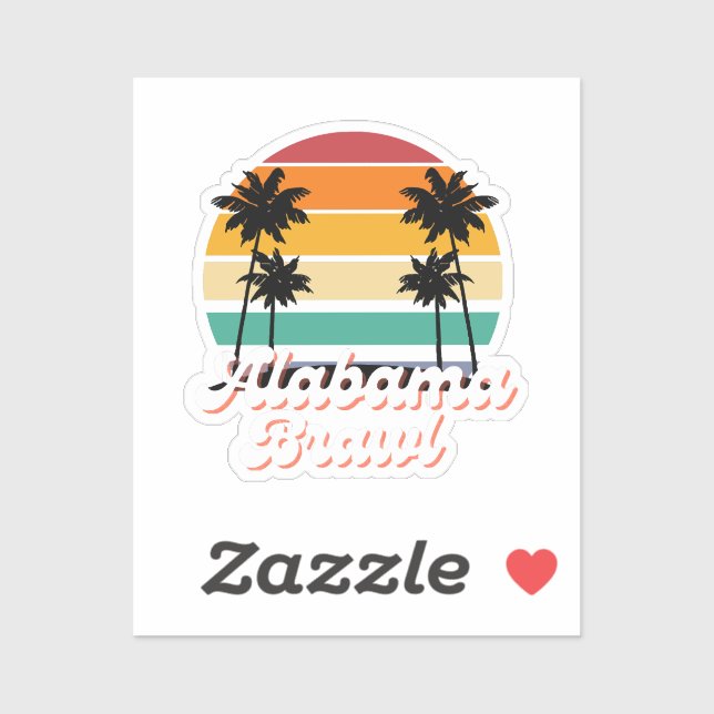 Pegatina Alabama Brawl (Hoja)