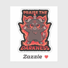 Pegatina Alabar la oscuridad