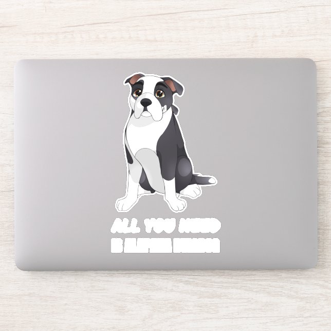 Pegatina Alapaha Alapaha Bulldog de sangre azul Bulldog Ala (Ordenador)