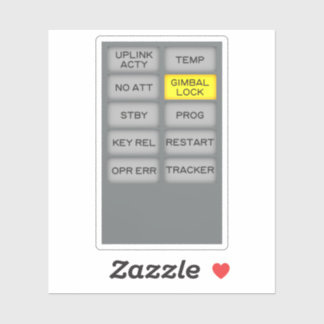 Pegatina Alarma de la alarma de la computadora de orientaci