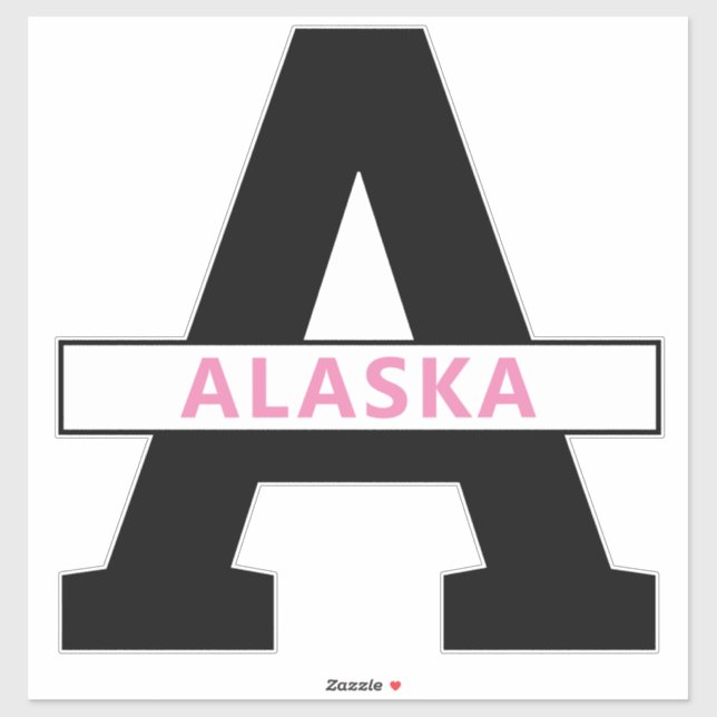Pegatina Alaska (Hoja)