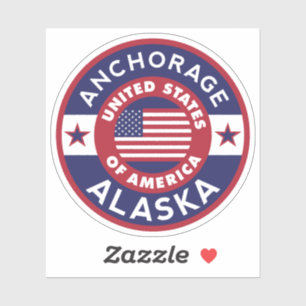 Pegatina Alaska, ANCLAJE
