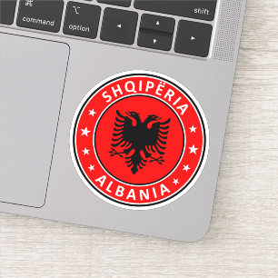 Pegatina Albania, Shqiperia
