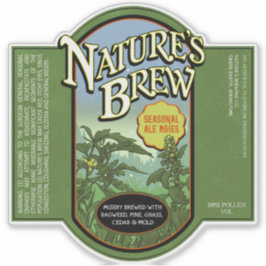 Pegatina Ale-rgies estacionales