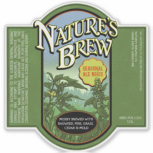 Pegatina Ale-rgies estacionales